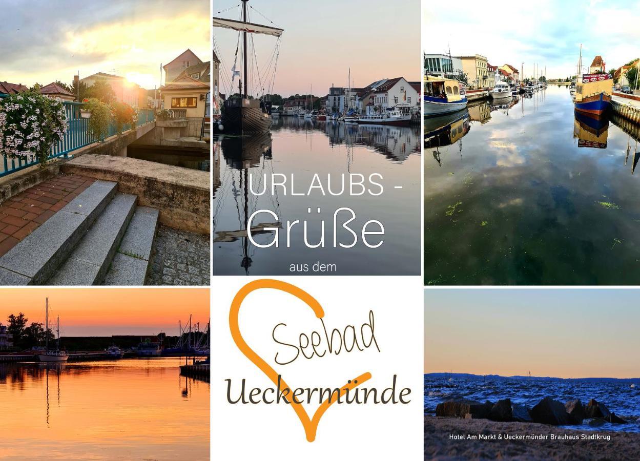 Ferienwohnungen Haus Seebad Ueckermuende Екстериор снимка